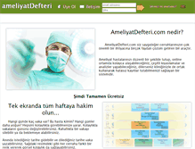 Tablet Screenshot of ameliyatdefteri.com
